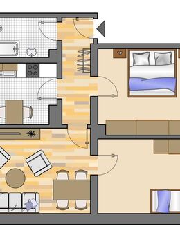 3-Zimmer-Wohnung in Marl - Marl (Nordrhein-Westfalen)