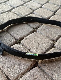 Bucas Halsriemen / Neckstrap Dublin für Pferde schwarz - Daisendorf