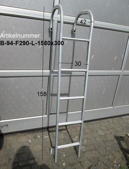 Universal Wohnmobil Leiter Dach-Aufstieg ca 158 x 30 gebraucht - Schotten Zentrum