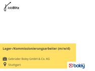 Lager-/Kommissionierungsarbeiter (m/w/d) - Stuttgart