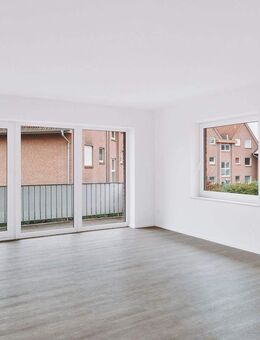 Erstbezug nach Sanierung: 2-Zimmer-Wohnung mit Balkon - Reppenstedt
