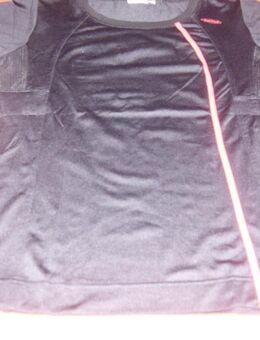SPORTSHIRT *NEU* -SCHWARZ MIT ROT- GRÖSSE M - Großostheim