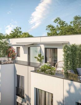 Raffiniertes, stilvolles Dachterrassenhaus mit Süd-West-Ausrichtung in Ramersdorf-Perlach (Haus 5) - München