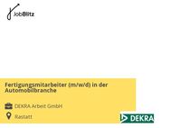 Fertigungsmitarbeiter (m/w/d) in der Automobilbranche - Rastatt