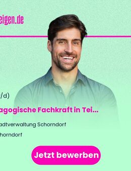 Pädagogische Fachkraft (m/w/d) in Teilzeit - Schorndorf (Baden-Württemberg)