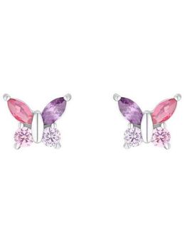 Amor Paar Ohrstecker Schmetterling, 2036525, 2036526, 2036528, mit Zirkonia (synth)