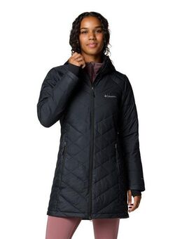 Columbia Steppmantel HEAVENLY LONG HOODED JACKET (1-tlg)