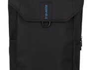 travelite Laptoprucksack PATHWAY Fold, Aufsteckfunktion Freizeitrucksack Seitlicher Eingriff