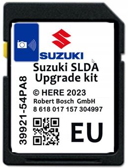 Navigationskarte Europa 2023 SUZUKI SX4 VITARA IGNIS BALENO SWIFT SD-Speicherkarte mit Radarkameras in ganz Europa Suzuki SLDA 2023v1 Set2 - Ingolstadt