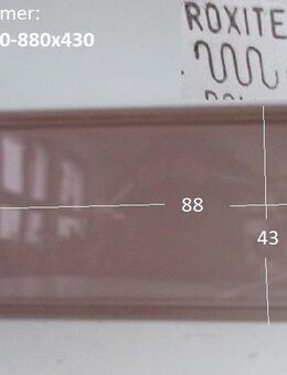 Wohnwagenfenster Roxite 80 D401 ca 88 x 43 (Lagerware -> Neue War - Schotten Zentrum