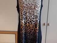 BONITA LONG-SHIRT Schwarzgrundig Vorderteil m trendigem LEO-PRINT Gr. M TOP - Adendorf