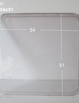 Wohnwagenfenster Resartglas gebraucht cas 54 x 51 (D-15 102) - Schotten Zentrum