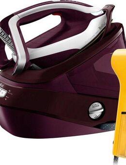 Tefal Dampfbügelstation Pro Express Vision, inklusive Dampfbürste DT2026, Smart LED-Leuchte, 1100 ml Wassertank, 8,3 Bar, 180 g/Min. konstanter Dampf, 680 g/Min. Dampfstoß, GV9810