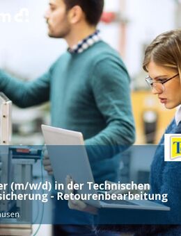 Mitarbeiter (m/w/d) in der Technischen Qualitätssicherung - Retourenbearbeitung - Borgholzhausen