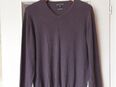 Finshley & Harding Herren-Pullover Slim Fit Cotton Stretch V-Ausschnitt lila Größe XXL in 22549