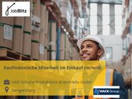 Kaufmännische Mitarbeit im Einkauf (m/w/d) - Hengersberg