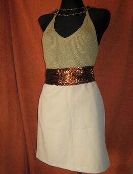 NEU* Sexy, Sekretärinnen- Bleistift * High- waist * Designer * Rock * Gr. 38/ S, cremé * - Riedlingen Zentrum