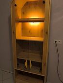 Virtrine ☀️ beleuchtet - Bücherschrank in 74731