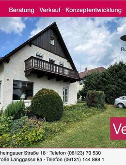 Charmantes Einfamilienhaus mit Terrasse und Garten - Eltville (Rhein)