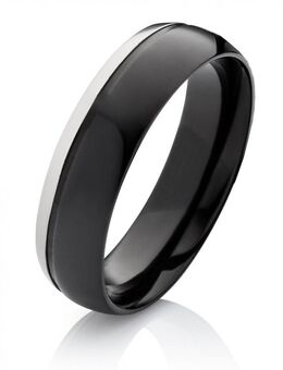 Herrenring Titanring HT030 mit gratis Gravur - Aholming