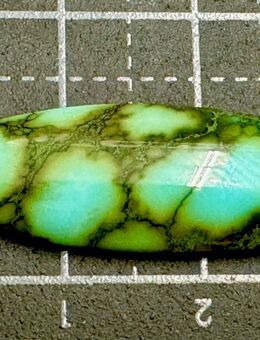 Türkis Cabochon lang oval ca 30x11mm umwerfend schöne Matrix - Köln