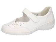 Waldläufer KYA Riemchenballerina, Halbschuh, Komfortschuh, Lochmuster, Komfortweite K (extraweit)