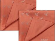 JOOP! Stoffserviette FADED CORNFLOWER, (Set, 2 St), aus Jacquard-Gewebe gefertigt mit Kornblumen-Verlauf