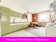 2-Familien-Wohnhaus mit Ausbaupotenzial zum 4-Familienhaus und großer Garage/Werkstatt - Waigolshausen