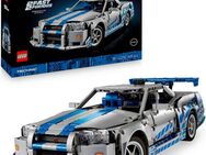 LEGO® 2 Fast 2 Furious Nissan Skyline GT-R (R34) Flitzer (42210) Konstruktionsspielsteine, (1410 St), LEGO Technic, Made in Europe