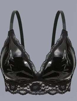 Damen Oberteil Bustier BH aus PU und Spitze / Größen 1XL und 2 XL / NEU - Marl (Nordrhein-Westfalen)