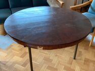 Tisch Teak Holz Tisch ca 60 70 er Jahre Antik rund - Owingen