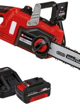Einhell Akku-Kettensäge Einhell Power X-Change Akku-Kettensäge FORTEXXA 18/30 (1x 4,0Ah), 30 cm Schwertlänge, Set, 6-tlg., Akku und Ladegerät im Lieferumfang enthalten