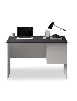 INOSIGN Schreibtisch Sunrise, kleiner Computertisch, Bürotisch, mit 1 Tür & 1 Schublade, Tischplatte Breite 110 cm, Made in Italy