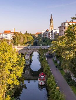 Altbau trifft Wasserlage - 3-Zimmerwohnung mit Balkon im beliebten Plagwitz - Leipzig