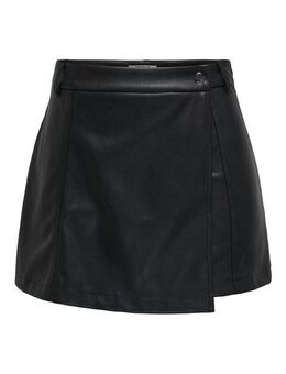 ONLY Lederimitatrock ONLHERO MW FAUX LEA SKORT CC PNT