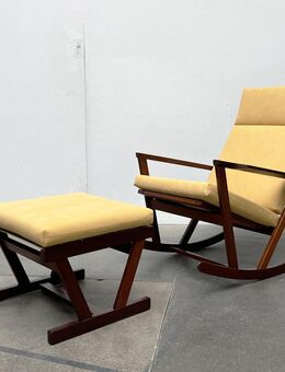 Danish Rocking Chair Footstool Poul Volther Frem Røjle 60er - Hamburg Hamburg-Nord