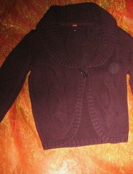 NEU * Klassisch * Grob- Strick- Jacke * Strickjacke * Cardigan "ESPRIT" Gr. 42, 44- 46/ M- L * dunkel- wein- bordaux- rot * - Riedlingen