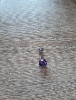 Bauchnabelpiercing Chirurgenstahl lila - Losheim (See)