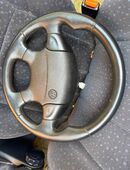 VW Lenkrad LEDER Schwarz Golf 3 Vento Cabrio Polo 6N Passat 35i usw. Lederlenkrad GTI VR6 GL GT in 29439