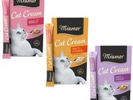 Miamor Cat Snack Cream Probiermix 18 x 15 g - Malt Cream, Multivitamin, Malt Cream & Käse