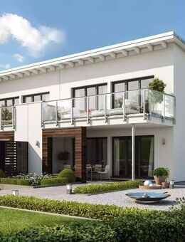 -DHH- Nachhaltig, innovativ und wertbeständig... moderne DHH inkl. Baugrundstück - Armsheim