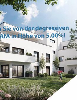 Neubau-Penthouse mit moderner Einbauküche und geräumiger Terrasse mit Weitblick - Schwandorf