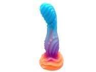 Oceanic Dream Dildo – Der wellenförmige Eroberer, 21 cm, leuchtet im Dunkeln für intensive Stimulationserlebnisse - Essen