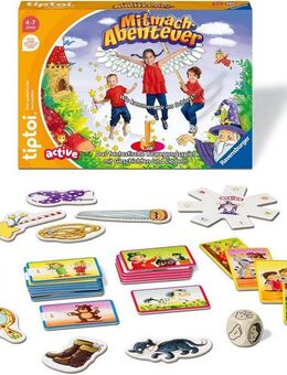 Ravensburger Spiel tiptoi® ACTIVE Mitmach-Abenteuer, Bewegungsspiel, Made in Europe