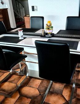 Wohnzimmer-Esstisch mit 6 Stühlen, wie neu ! - Eppelheim