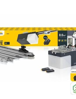 SCHELLENBERG Garagentorantrieb Smart Drive L, smarter Funk-Antrieb für Tore bis 10 m², (1-tlg), Torantriebe inkl. Zubehör