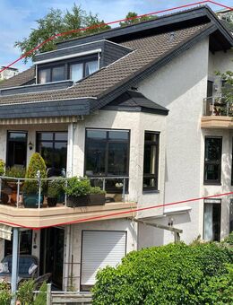 5-Zimmer-Maisonette-Wohnung mit separatem Eingang und 2 Terrassen in gefragter Aussichtslage über das Rheintal in KW-Oberdollendorf - Königswinter