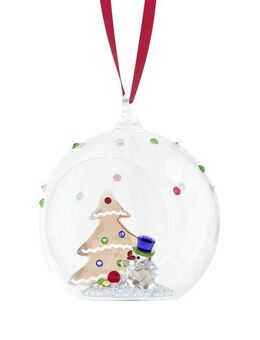 Swarovski Dekohänger Kristallfigur Sammelfigur Weihnachtskugel (1 St), Swarovski® Kristall