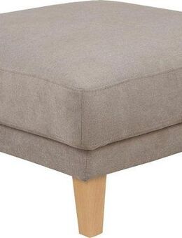 Home affaire Polsterhocker TRIPLO passend zur Serie, Maße B/T/H: 82/72/46 cm, mit Wellenunterfederung, in hochwertiger Verarbeitung