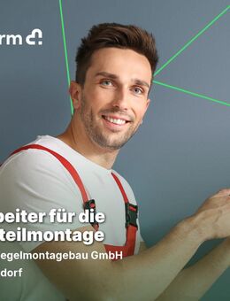 Mitarbeiter für die Fertigteilmontage (m/w/d) - Hermsdorf